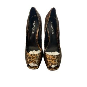 ALDO Leopard Print Women’s Heels Size 40